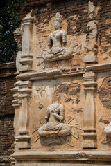 Fototapeta na wymiar wall temple