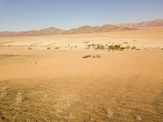 Luftbild Wüstenlandlandschaft, Region Kanaan Namibia