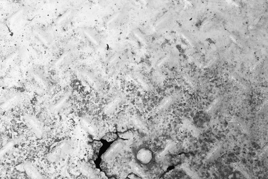 364 Weathered Metalic Surface  in Black and White