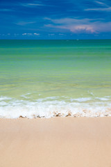 beach and tropical sea