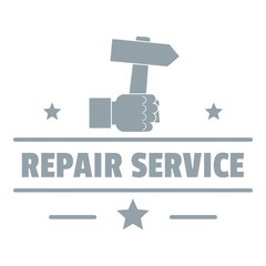 Repairman logo, vintage style