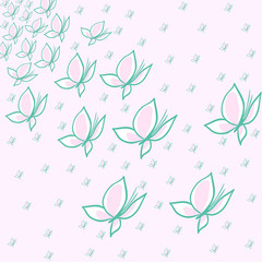 butterfly pattern illustration