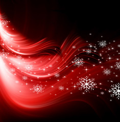 Christmas red Tree background