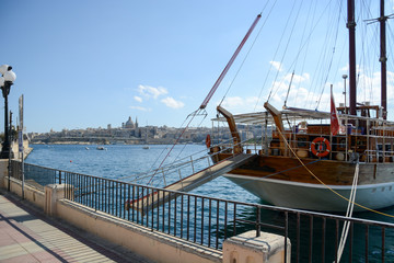 Fototapeta na wymiar Boat in Malta