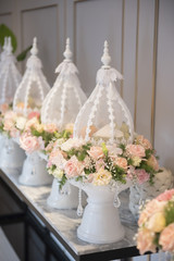 Thai wedding  flower and decoration.