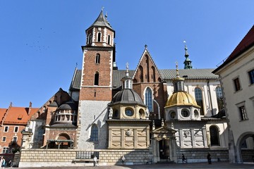 ポーランド　ヴァヴェル城　バベル城　クラクフ　世界遺産　Poland Wawel...