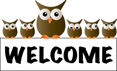 cool owls welcome header