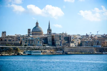 Deurstickers Valletta, Malta © Francisco Cavilha Nt