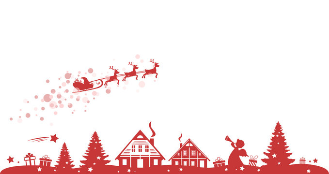 Weihnachten Landschaft