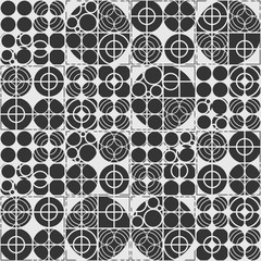 Fototapeta premium Geometric Circle Pattern