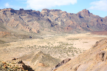 Fototapeta na wymiar El Teide National Park on Tenerife Island, Canary Island, Spain