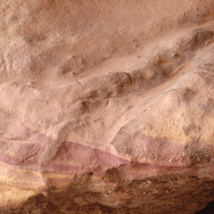 Ubari Desert, Libya - May 04, 2002 : Rocks closeup in Ubari desert