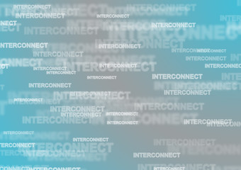 Telecom mobile business interconnect texture grey turquoise conc