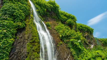 Fototapeta na wymiar Cliff Creek Waterfall