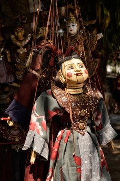 Myanmar puppets