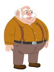 Fat old man