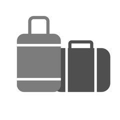 Luggage icons.Traveling symbol. Vector illustration.