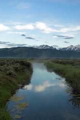 sunrise  at jackson hole