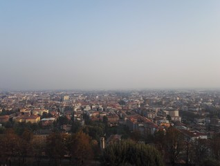 Fototapeta na wymiar Blick auf Bergamo