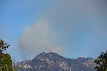 Mt. Wilson fire