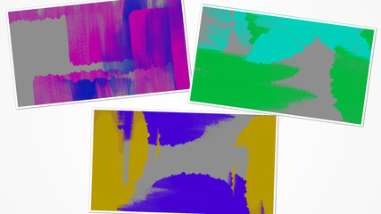 Rough Brush Strokes Transitions Pack 2