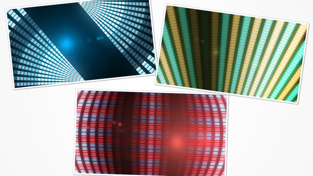 Blinking Grid Transitions Pack 1