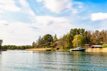 A spring day in Stockholm archipelago