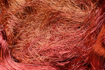Non-ferrous industrial raw materials, copper wire