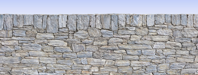 große Natursteinmauer, rechter Teil, (kann mit linker Teil nahtlos zu einer Panoramamauer kombiniert werden)