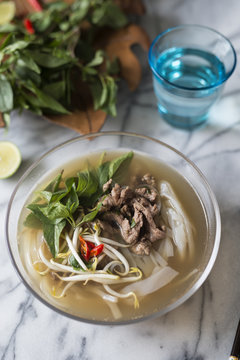 Vietnames beef pho