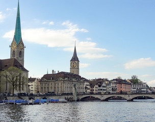 Fototapeta premium Zurich in Switzerland