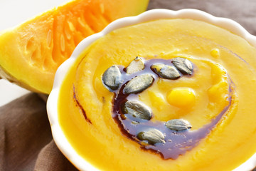 pumpkin cream soup