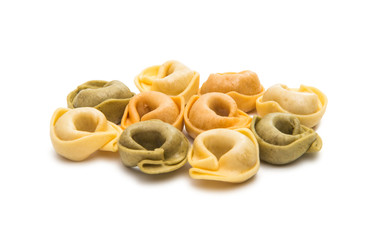 Tortellini isolated