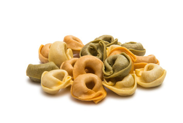 Tortellini isolated