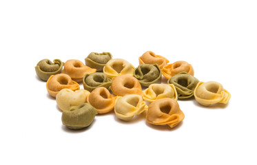 Tortellini isolated