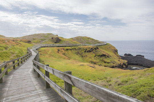 Boardwalk and Hills