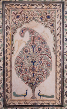 Indian decoration in ancientFort