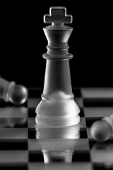 Chess play to represent political or business strategy