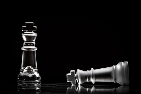 Chess play to represent political or business strategy