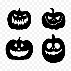 halloween pumpkin set