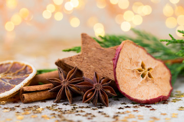 Zimt and Anis. Christmas greeting card.