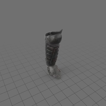 Leg protector for riot gear 1