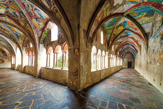 cloister of the cathedral of Bressanone