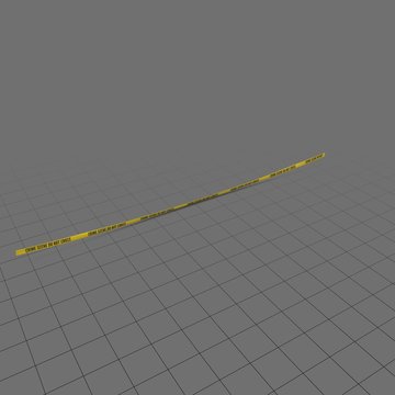 Crime scene tape, long