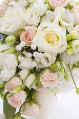Floral arrangement in a wedding bouquet

