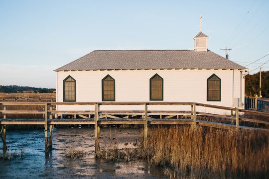 Small christian church in southern United States