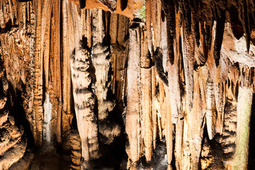 Scene from the amazing bulgarian cave Saeva Dupka
