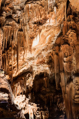 Scene from the amazing bulgarian cave Saeva Dupka
