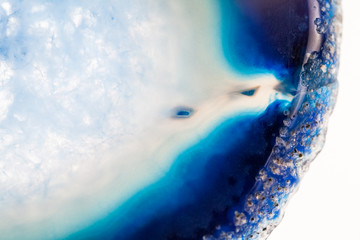 Agate- beautiful, colorful slices and texture
