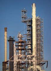 Gas and Oil Refinery Plant